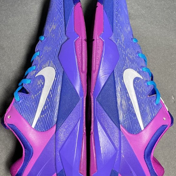 Nike Zoom Kobe VII Jellyfish 505399-400 Blue Lace Size 10